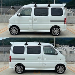 ⭐️コミコミ価格⭐️★車検令和8年3月まで★ターボ★64馬力★ETC付き★SUZUKI エブリィワゴン★スポーツ★の画像