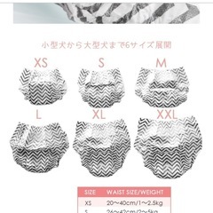 犬用Sサイズおむつ(女の子用)の画像