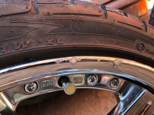 当時物　本物　work LS 19インチアルミホイール