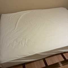 LOWYA ダブルベッド　希望者マットレス付き【7/19or20】の画像