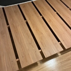 LOWYA ダブルベッド　希望者マットレス付き【7/19or20】の画像