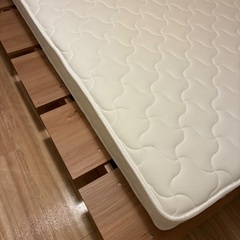 LOWYA ダブルベッド　希望者マットレス付き【7/19or20】の画像