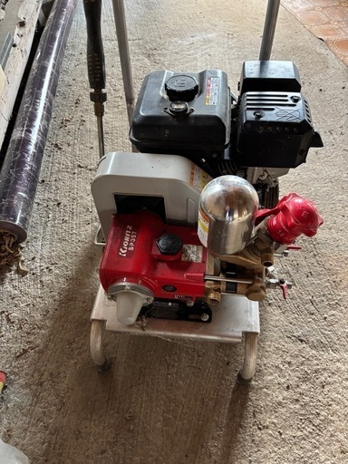動作品　やまびこ　エンジンセット動噴 動力噴霧器 SPE357 KIORITZ 動作品やまびこエンジンセット動噴 動力噴霧器 SPE357 共立
