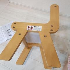幼児用キッズチェア　説明書付きの画像