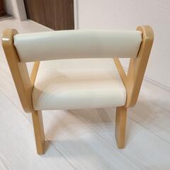 幼児用キッズチェア　説明書付きの画像