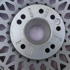 weds ウェッズ BRracingレーシング 15inchインチ マルチ5H4H PCD114.3 6.5JJハブ径70mm 日本製 Made in japan シルバー/ポリッシュBBS似の画像