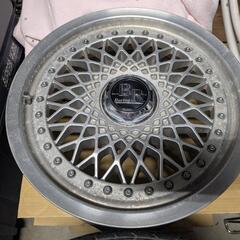 weds ウェッズ BRracingレーシング 15inchインチ マルチ5H4H PCD114.3 6.5JJハブ径70mm 日本製 Made in japan シルバー/ポリッシュBBS似の画像