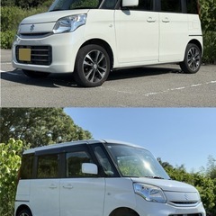 全コミ238,000円‼️  H29年   MK42S スペーシア　テレビ付きナビ　ETC付き　車検令和8年2月12日までの画像