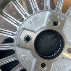 ブリヂストン　スピント71 アルミホイール　旧車の画像