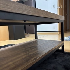 値下げ　
ローテーブル　木製の画像