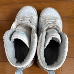 洗濯済み　vans ハイカットスニーカーの画像