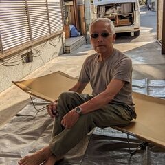 キャンプベッド　の画像