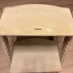 トリップトラップ　ホワイトウォッシュ2019年購入の画像