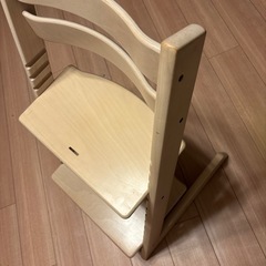 トリップトラップ　ホワイトウォッシュ2019年購入の画像