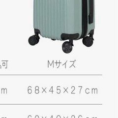 【取引先決定】キャリーバッグの画像