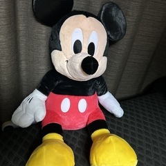 ミッキーマウス グランデぬいぐるみ おすわりVer.