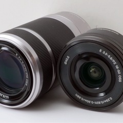 人気ミラーレス機！SONY α NEX-6★Wi-Fi内蔵★Wズームレンズキット  1ヶ月動作補償あり！ 安心の補償付き発送！ 送料無料！の画像