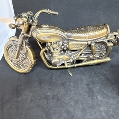 バイク置物（世界の名車650xs-1）2台の画像