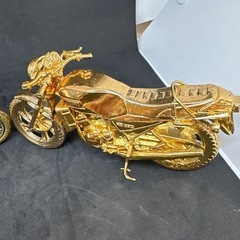 バイク置物（世界の名車650xs-1）2台の画像