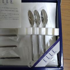 デザートフォーク＆デザートスプーン＆アイスクリームスプーンセットの画像
