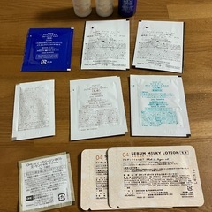 乳液サンプルセット9点+3本　カネボウ　クリームインデイ、雪肌精などの画像