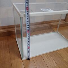 7/30まで【ヒビ・汚れあり】蓋つき 水槽  GEXの画像