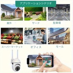 最終値下げ‼️　残り2
セット　新品未使用❗️監視カメラ　2個セットの画像