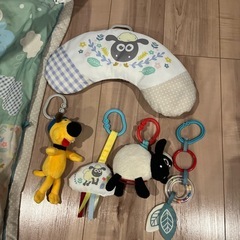 ベビージム　ひつじのショーン　赤ちゃん　プレイマット　おもちゃの画像