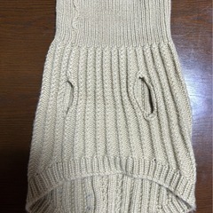 わんこ用　冬服　ニットの画像