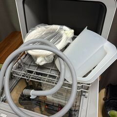 【受け渡し予定者確定】siroca 食器洗い乾燥機 SS-M151（ホワイト）工事不要／省スペースタイプの画像