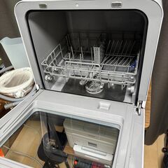 【受け渡し予定者確定】siroca 食器洗い乾燥機 SS-M151（ホワイト）工事不要／省スペースタイプの画像
