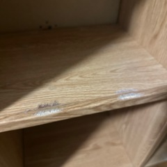 木製オープンシェルフの画像