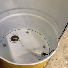 ドラム缶リメイク棚
の画像