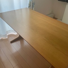 【無印良品】ダイニングテーブルの画像