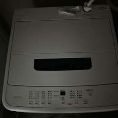 「決定済み」洗濯機　の画像