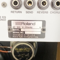 【美品】Roland AC-100UTローランド ギターアンプ レア 動作美品の画像
