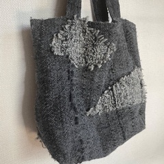 無料　ニット　ハンドバッグの画像