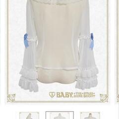  ベイビーザスターズシャインブライト 新品タグ付き未開封 Albertineブラウス ピンクラベンダー 薄ラベンダー ロリータの画像