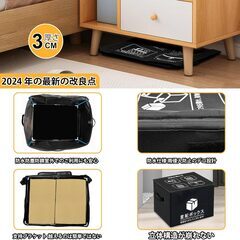 SPYONG 宅配ボックス屋外 宅配BOX 62L 大容量 防水 宅配 便 ボックス 盗難防止 増大版南京錠 ワイヤー付き 骨組み 折り畳み可能 賃貸 集合 個人住宅 置き配 防水戸建て用 不在受取の画像