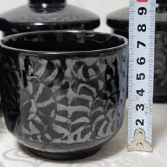 【🌟新品未使用】茶碗蒸し＆茶托５個セットの画像