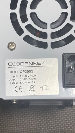 Codenkey CP305S DC　Arduino 電源供給装置　安定化電源　 電源