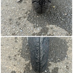 軽整備済み‼️ アドレスv50 割れあり　配送可能　現車確認可能の画像