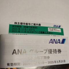 ANA株主優待の画像