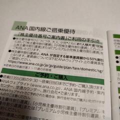 ANA株主優待の画像