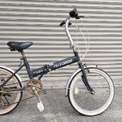6段変速機付  折りたたみ式　20インチ自転車の画像
