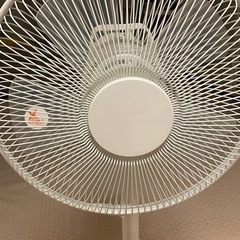 【受け渡し決定】扇風機 ホワイト ユアサ YK-S3802CWの画像