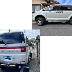 車検満タン　デリカD5 改造多数　早い者勝ち！の画像