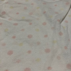 【無料】ベビー下着(50-60)水玉柄差し上げますの画像
