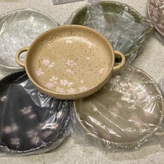 未使用品 宇野千代　花舞　ボール&プレートの画像