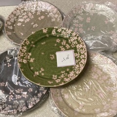 未使用品 宇野千代　花舞　ボール&プレートの画像